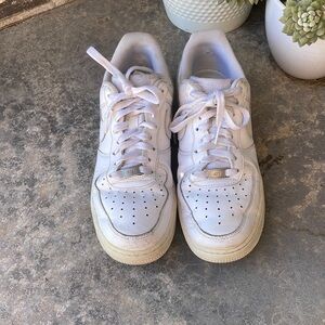 Nike Air Force ones.